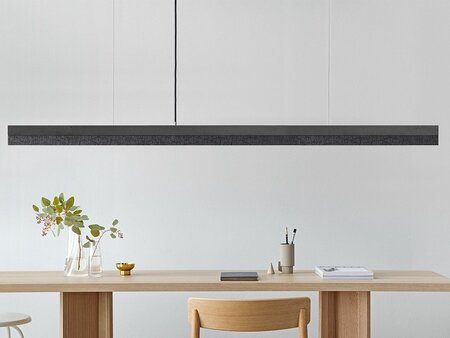 GantLights C3 burned Pendelleuchte verbranntes Holz- Beton dunkel