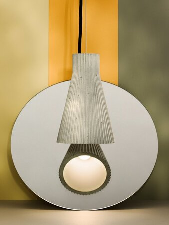 Gantlights S1 - Hängeleuchte: Beton Grau