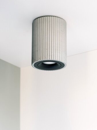 Gantlights S2 - Deckenspot: Betongrau