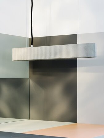Gantlights S4 Pendelleuchte: Betongrau
