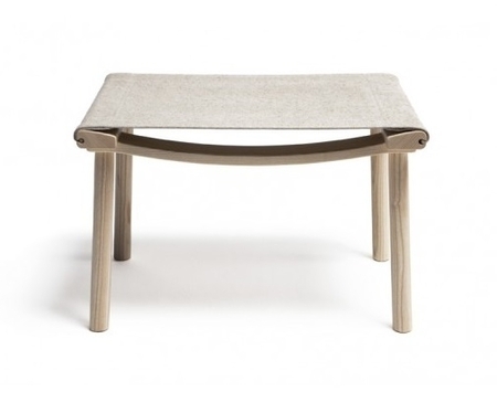 Nikari December Ottoman - Leinen Canvas