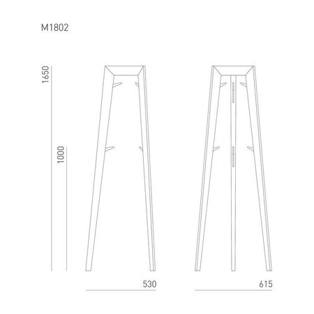 Mint Coat Stand