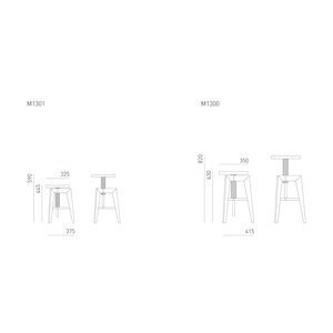 Mint Stool Screw-Bench