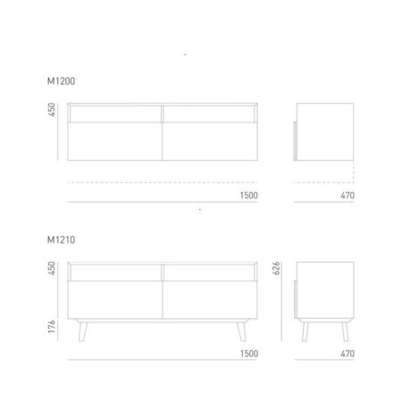 Mint Sideboard Small