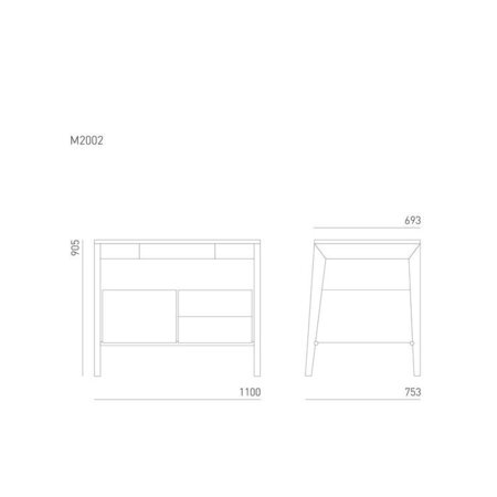 Mint Freestanding Kitchen Sets Small with Two Storages