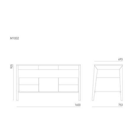 Mint Freestanding Kitchen Sets Large with Three Storage
