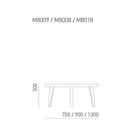Mint Coffee Table Large