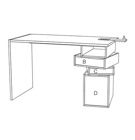 Drugeot Bureau Empil
