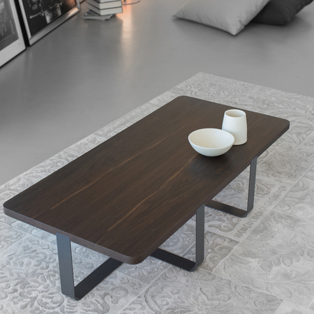 Meme Design INN 2 - Coffee-Table with Smoked Oak Top