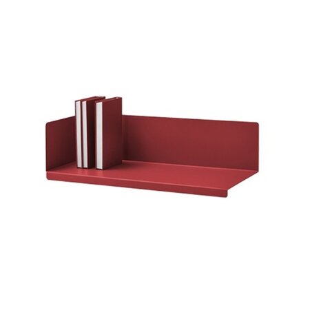 MEMEDESIGN Sabrina - Regal - ROSSO DALIA - RAL 3003 - L 60cm