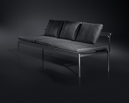 Extremis Sol+Luna Australis Outdoor Lounge Bed With Backrest