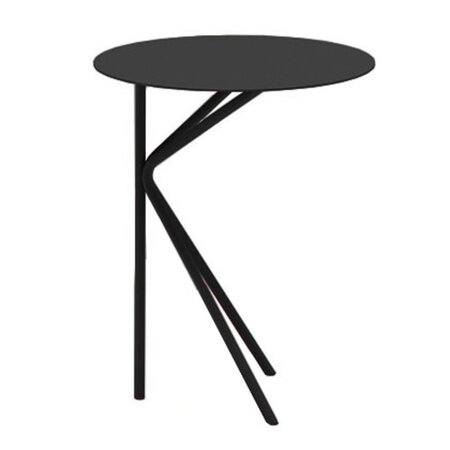 MEMEDESIGN Twin Alto - Couchtisch - NERO - RAL9005