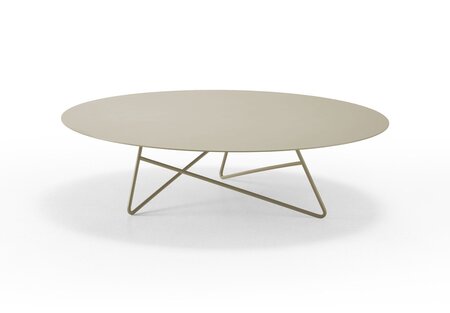 MemeDesign Ermione Metall - Couchtisch - Ø 90 x H 25 cm - Canapa