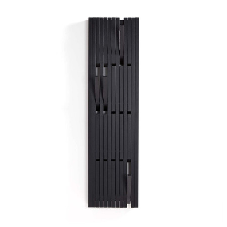 Peruse - Piano Garderobe small - Eiche schwarz (RAL 9005)