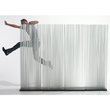 Extremis Sticks Paravent 60cm - Schwarz