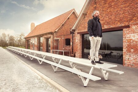 Extremis Marina Picnic - 2 Beine - Sitzbank