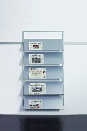Adeco Zeitungshalter Wallstreet