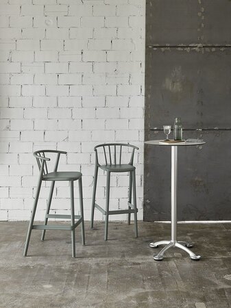 Resol Woody Alto - Outdoor Barhocker