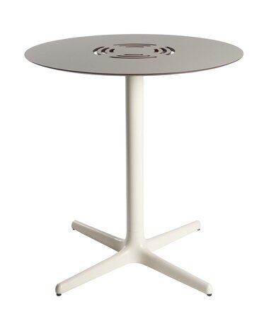 Resol Toledo Aire rund Ø70 cm - Gartentisch: Ivory