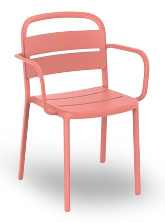 Resol Como Armchair - Garten Armlehnstuhl: Terracotta