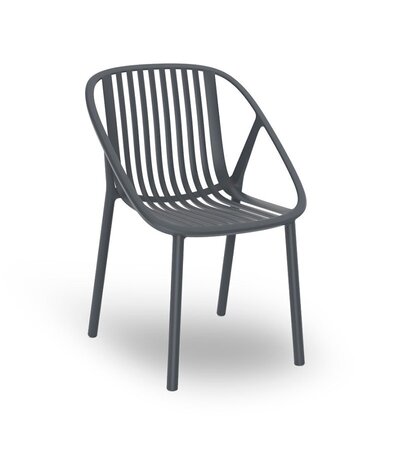 Resol Bini - Gartenstuhl: Dark Grey