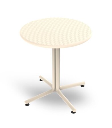 Resol Mesa Bini Rund Ø70 cm - Gartentisch: Ivory