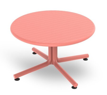 Resol Mesa Bini Lounge Rund Ø70 cm - Gartentisch: Terracotta