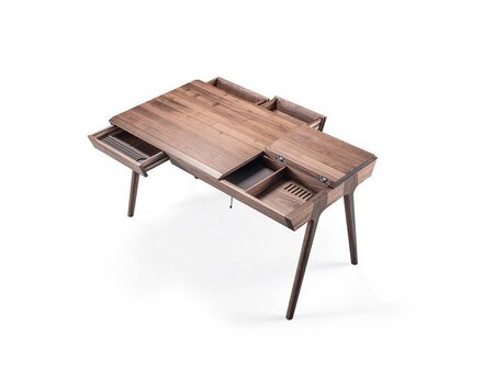 WeWood Metis Desk - Natural Walnut
