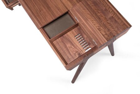 WeWood Metis Desk - Natural Walnut