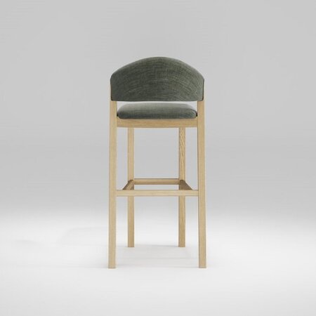 WeWood Caravela Bar Stool - Natural Oak - TWDM12083