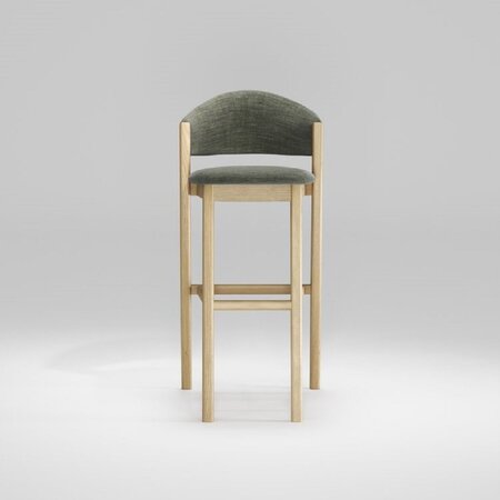 WeWood Caravela Bar Stool - Natural Oak - TWDM12083