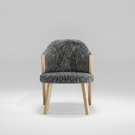 WeWood Caravela Lounge Chair-Natural Oak - TWDM12048