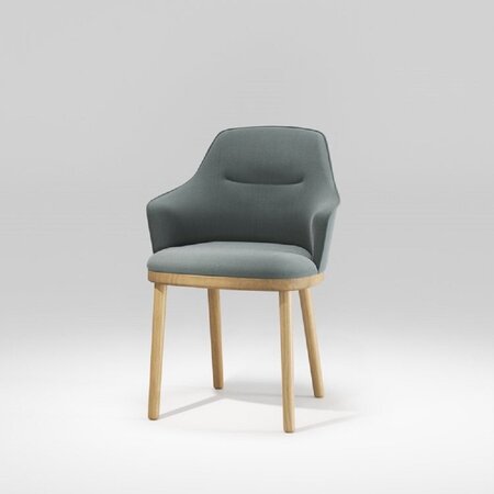 WeWood Sartor Wood Armchair - Natural Oak - TWDM12083