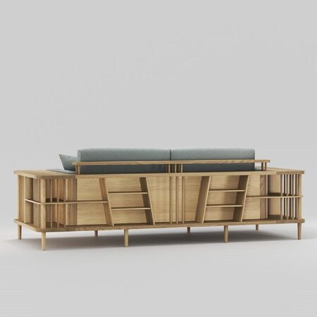 WeWood Scaffold Sofa Oak - TWDM12048