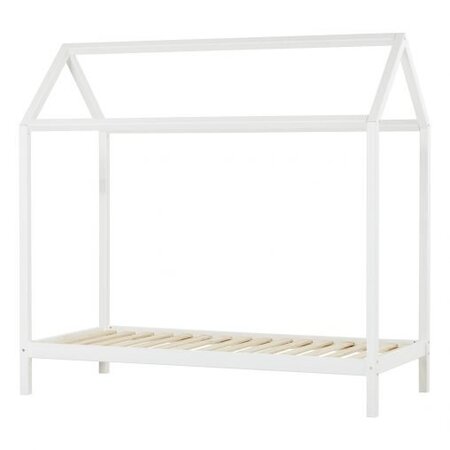 Hoppekids Basic Hausbett 90×200 Cm - Weiss