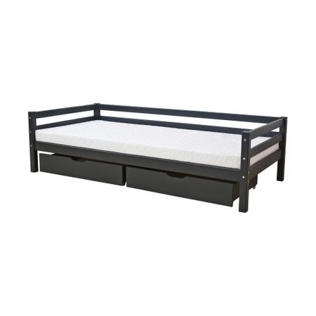 Hoppekids Basic Juniorbett 90X200 cm - Antrasit