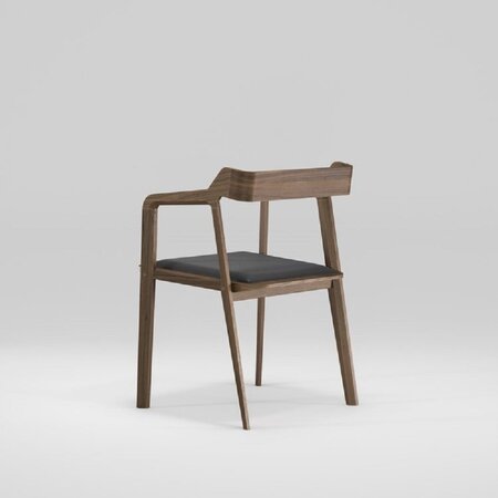 WeWood Kundera Armstuhl, Walnut - TWDM12073