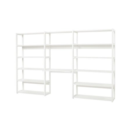 Hoppekids STOREY bookshelf with 3 sections - 100 x 80 x 100 cm