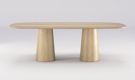 Wewood Amos-Esstisch-Oak-B180 x H75 x T100