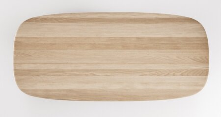 Wewood Amos-Esstisch-Oak-B180 x H75 x T100