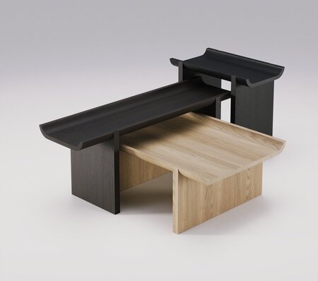 Wewood Rigoles-Couchtisch