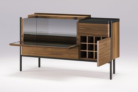 Wewood Mey-Sideboard-Walnuss