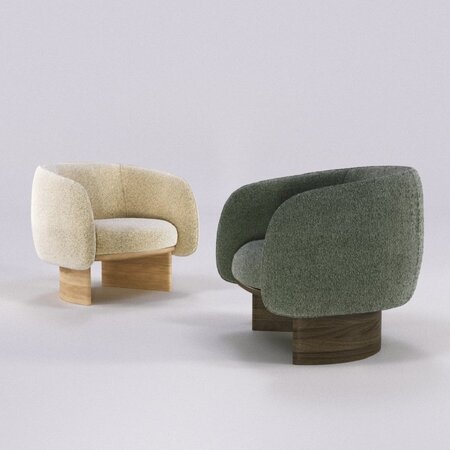 Wewood Nido-Loungesessel