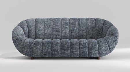 Wewood Rabelo-2 Sitzer Sofa-Walnut-TWKK5230/01