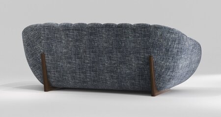 Wewood Rabelo-2 Sitzer Sofa-Walnut-TWKK5230/01