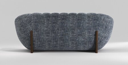 Wewood Rabelo-2 Sitzer Sofa-Walnut-TWKK5230/01
