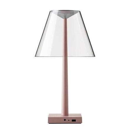 Rotaliana Dina+ LED Akku-Tischleuchte - rosa