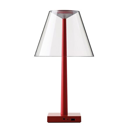 Rotaliana Dina+ LED Akku-Tischleuchte - rot