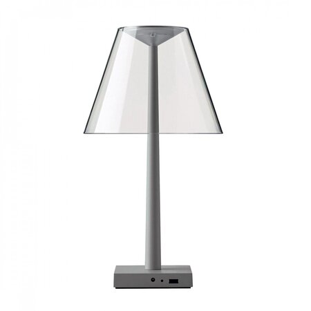 Rotaliana Dina+ LED Akku-Tischleuchte - graphit