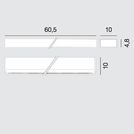 Rotaliana Frame W3 LED Wandleuchte